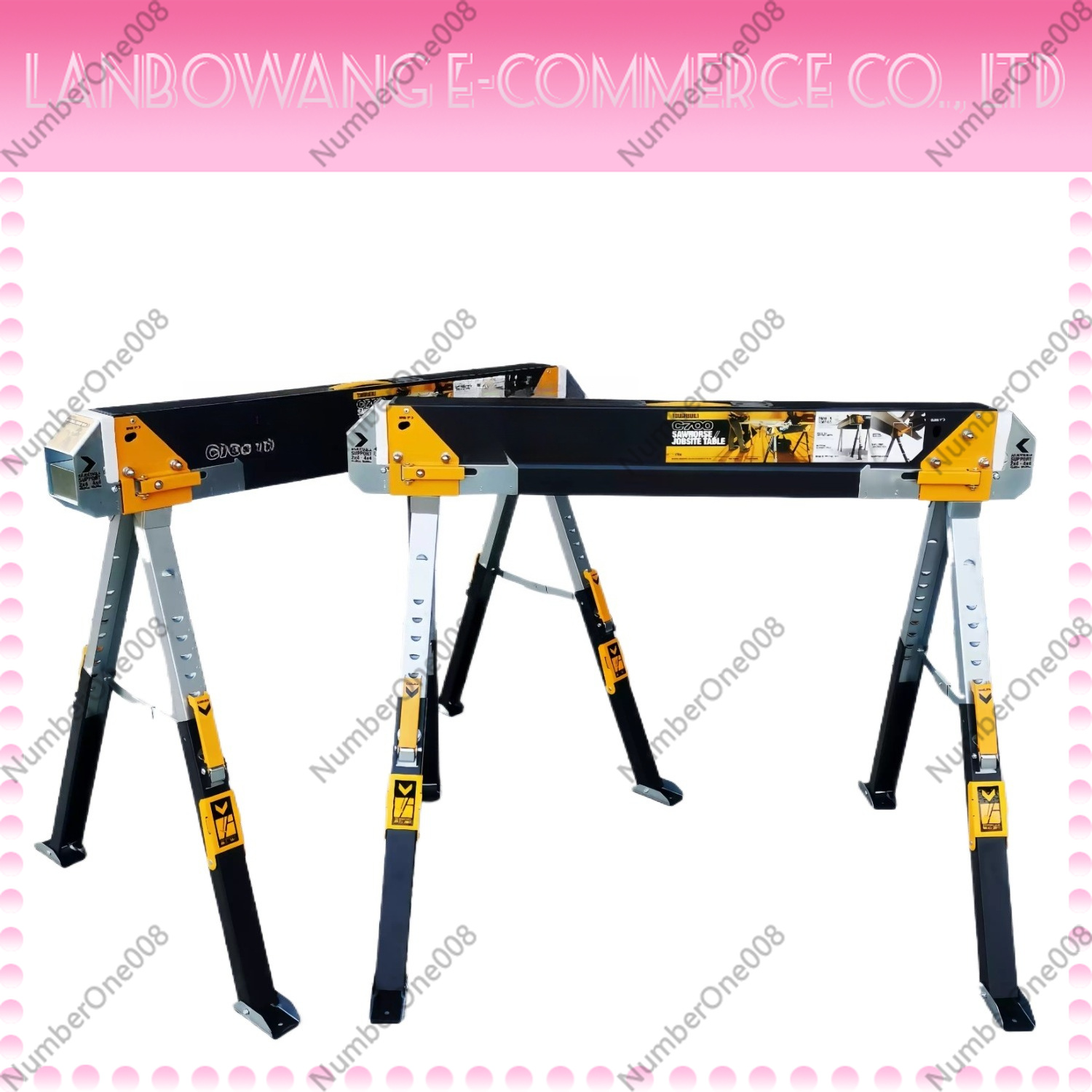 Woodworking Horse - Supporto pieghevole per banco da falegnameria