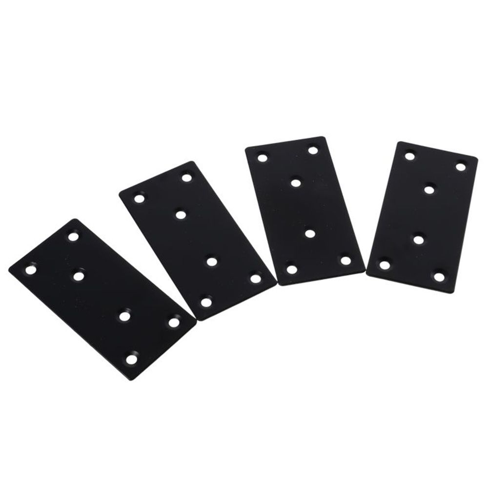 Woodworking X Brace - Piastra di riparazione piatta nera da