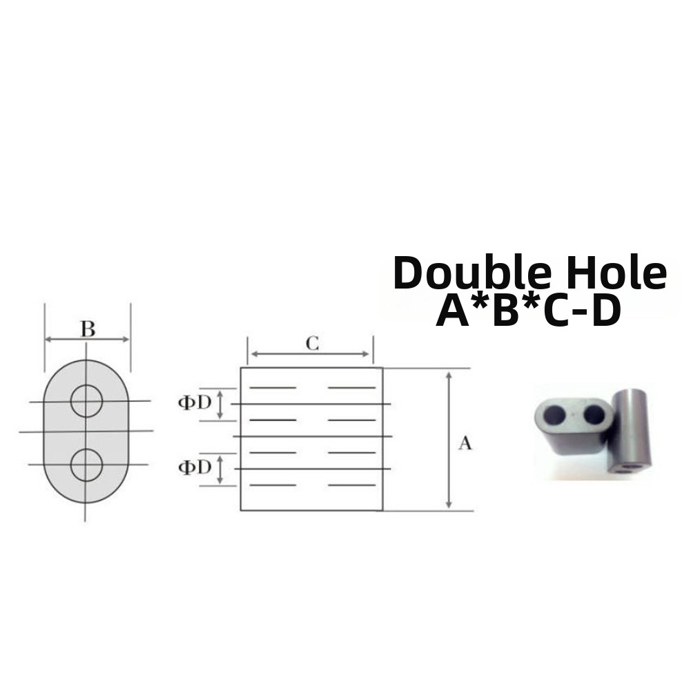 Woodworking Network - 10 pz. Nucleo Toroidale in Ferrite