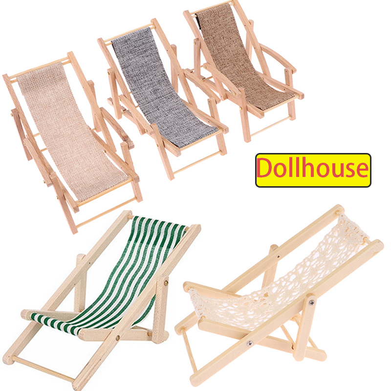 Woodworking Veneer - 1Pc 1/12 Casa delle bambole Sedia