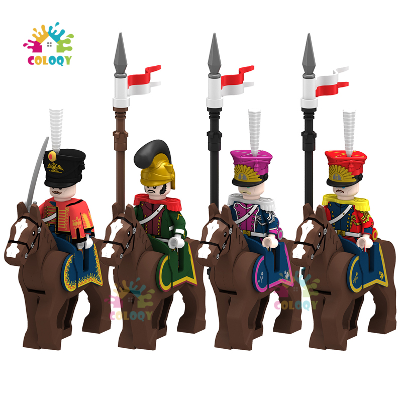 Woodworking Horse - Giocattoli per bambini Cavalleria napoleonica Blocchi