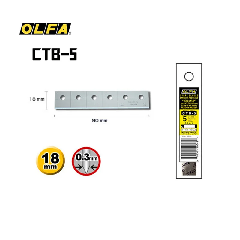 Woodworking Japan - OLFA CTB-5 5 lame a scatto