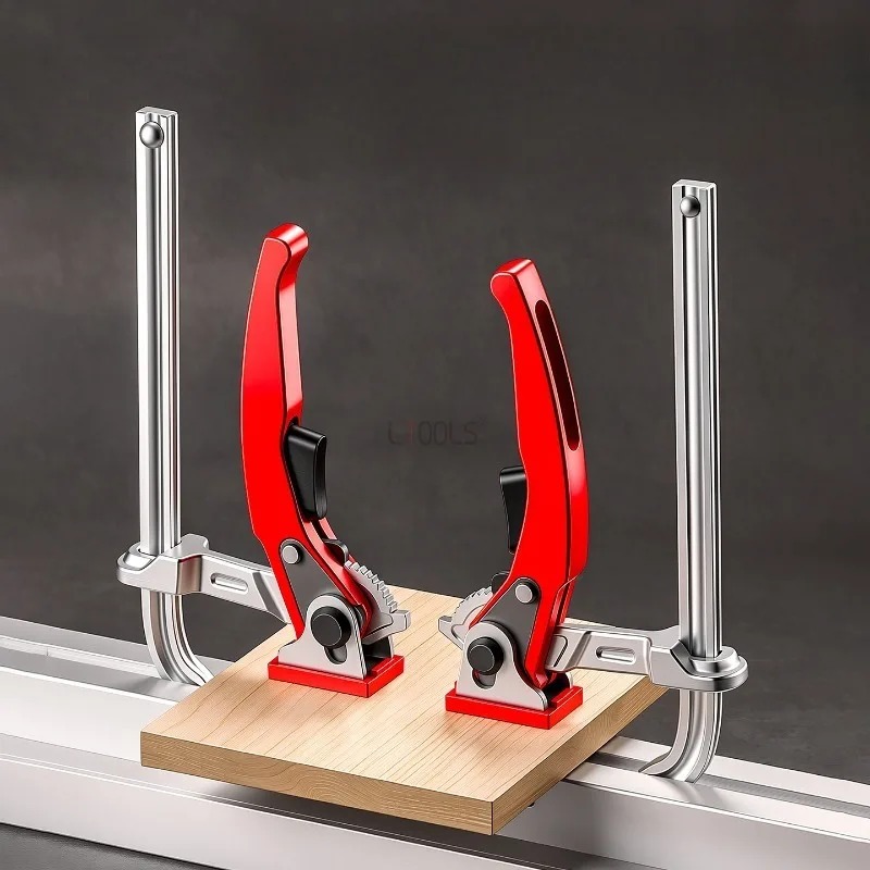 Woodworking Workbench - Morsetto a cricchetto a F per