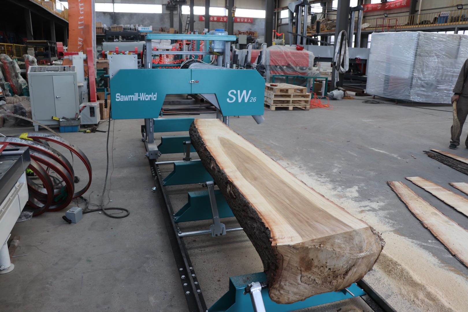 Woodworking Bandsaw - Sega a Nastro Orizzontale per Taglio