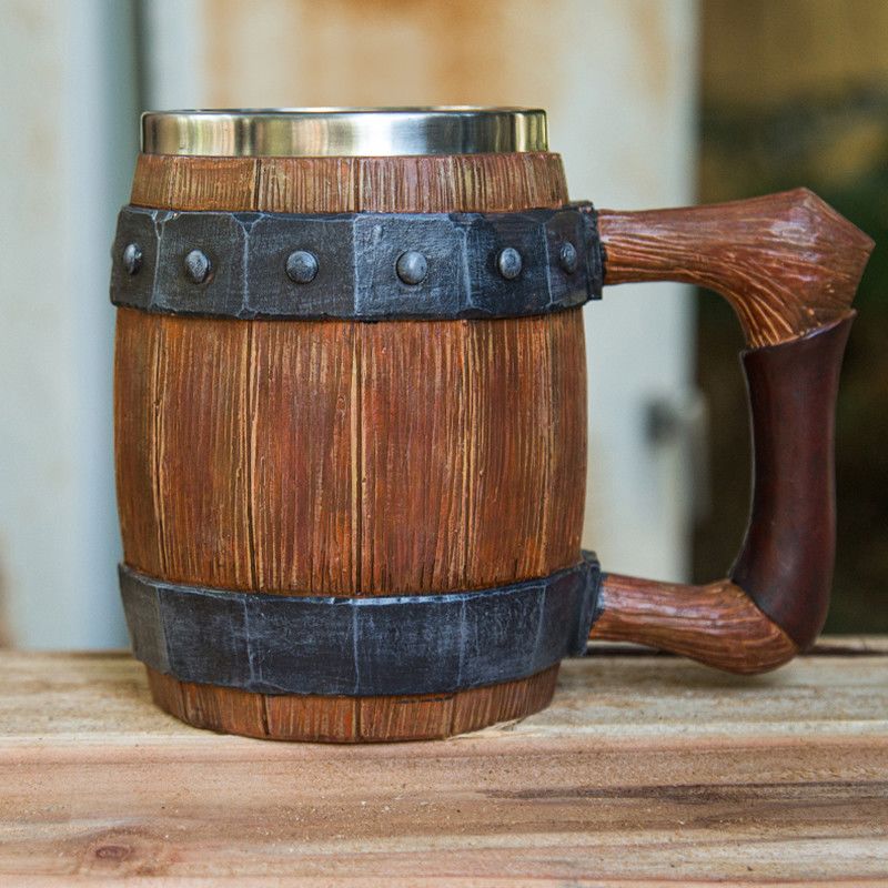 Woodworking Tv - Bicchiere d'acqua in legno a forma