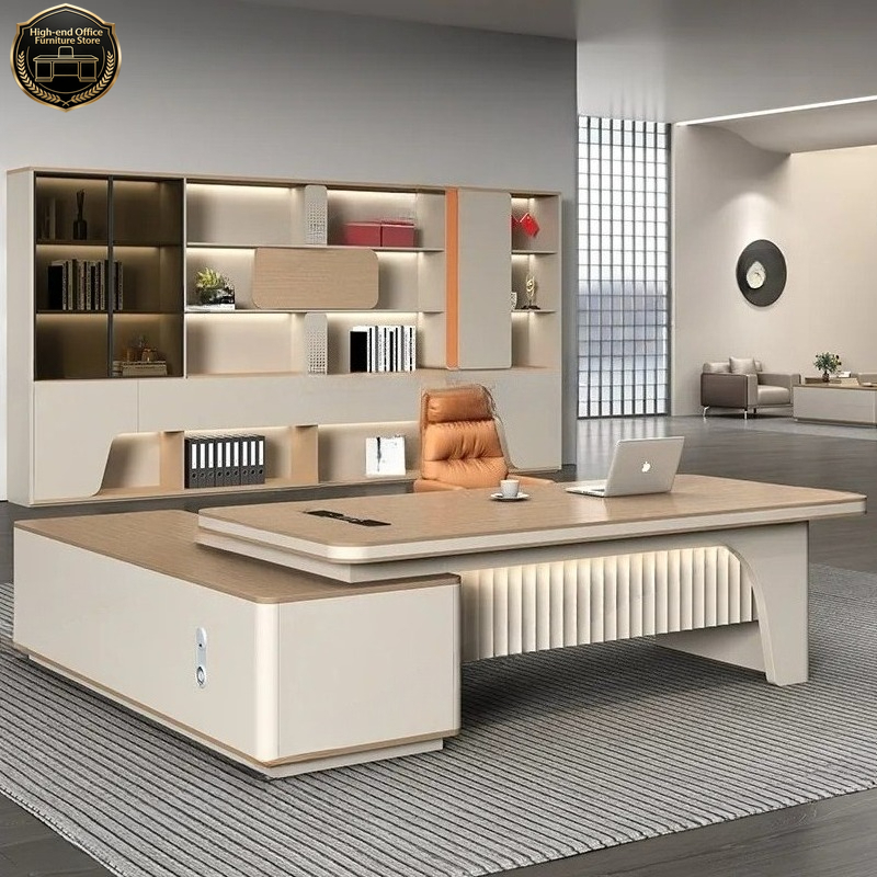 Woodworking Workshop Design - Scrivania Angolare a L A55 per