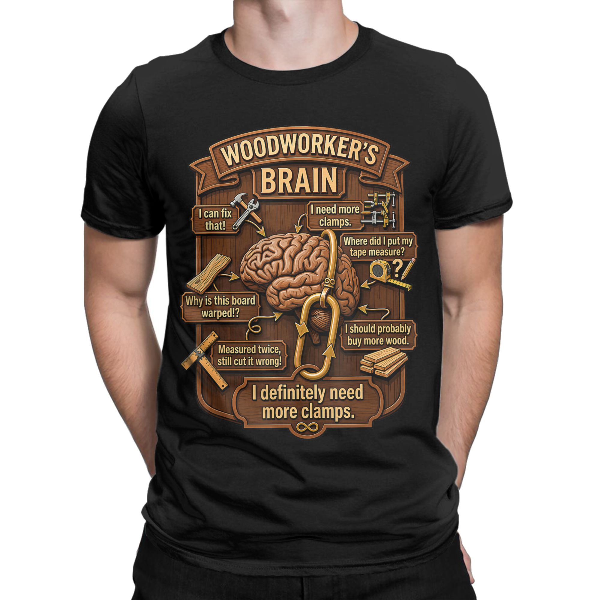 T-shirt divertente da falegnam - Woodworking Gift Ideas recensione e prezzo