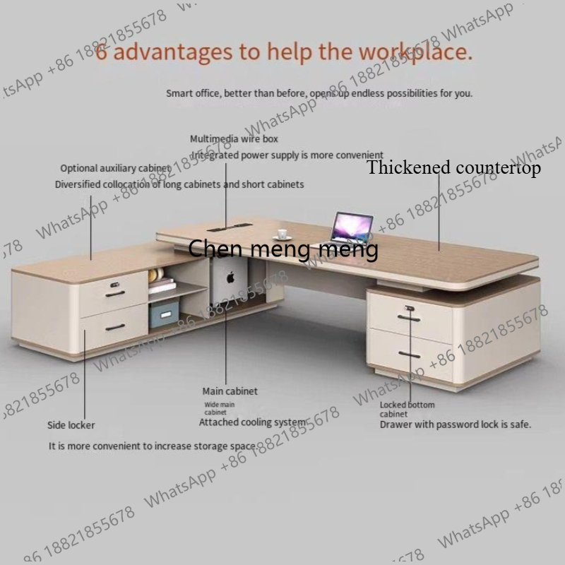 Scrivania Angolare a L A55 per - Woodworking Workshop Design recensione e prezzo