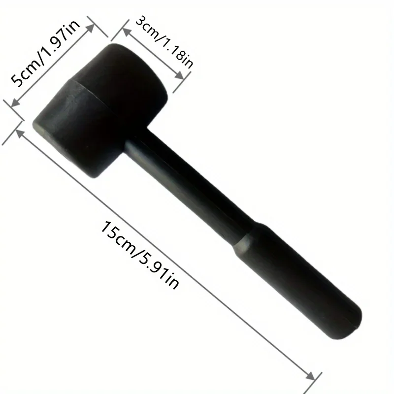 Mazzo di gomma nera: strumento - Woodworking Gift Ideas recensione e prezzo