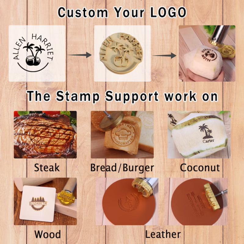 Timbro a caldo personalizzato  - Woodworking Logo Design Free recensione e prezzo