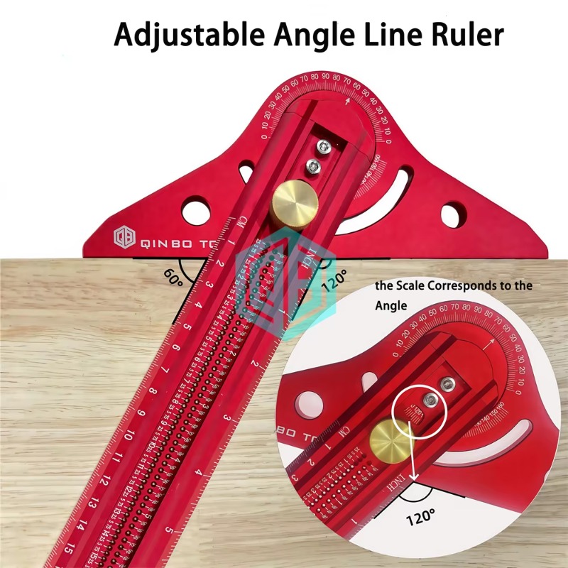 Righello Goniometro in Lega di - Woodworking Tools recensione e prezzo