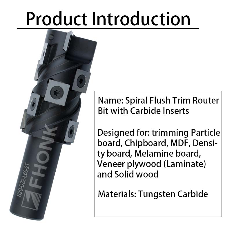 Punta del router con rivestime - Woodworking Tools recensione e prezzo