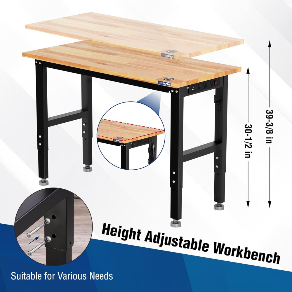 Banco da lavoro per garage, ba - Woodworking Workbench recensione e prezzo