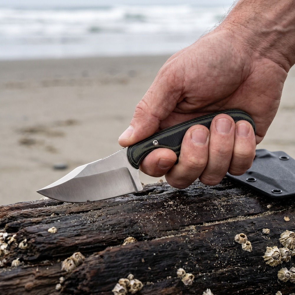 Nuovo Coltello da Campeggio, P - Woodworking Gift Ideas recensione e prezzo