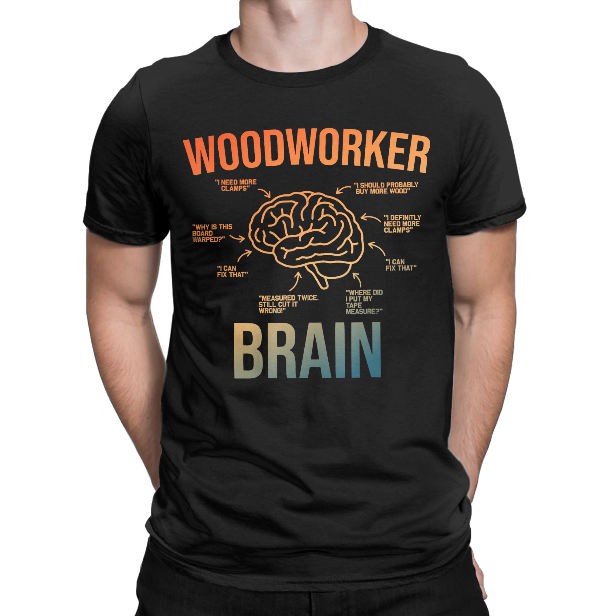 T-shirt da uomo Woodworker Bra - Woodworking Gift Ideas recensione e prezzo