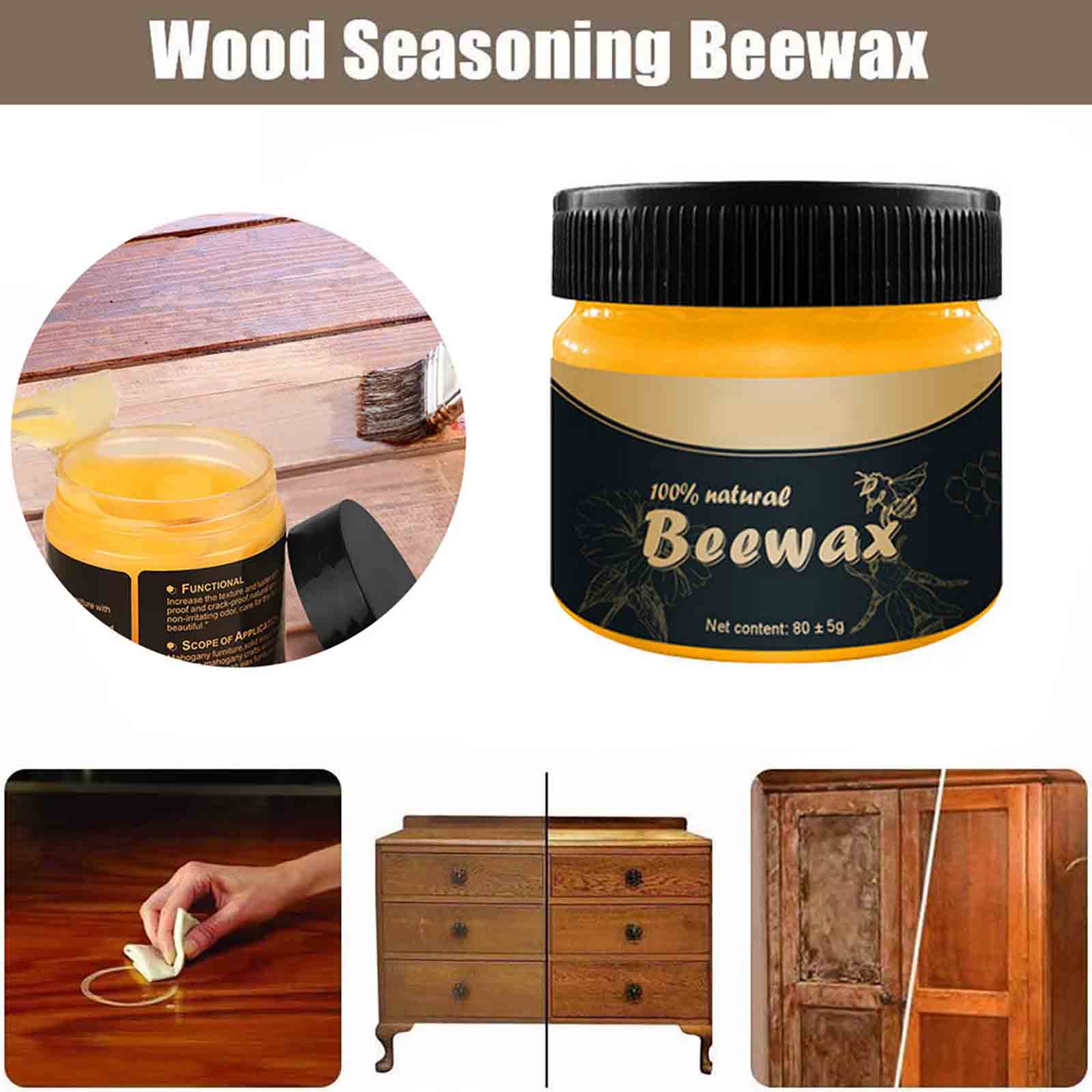 Condimento in legno Cera d'api - Woodworking Veneer recensione e prezzo